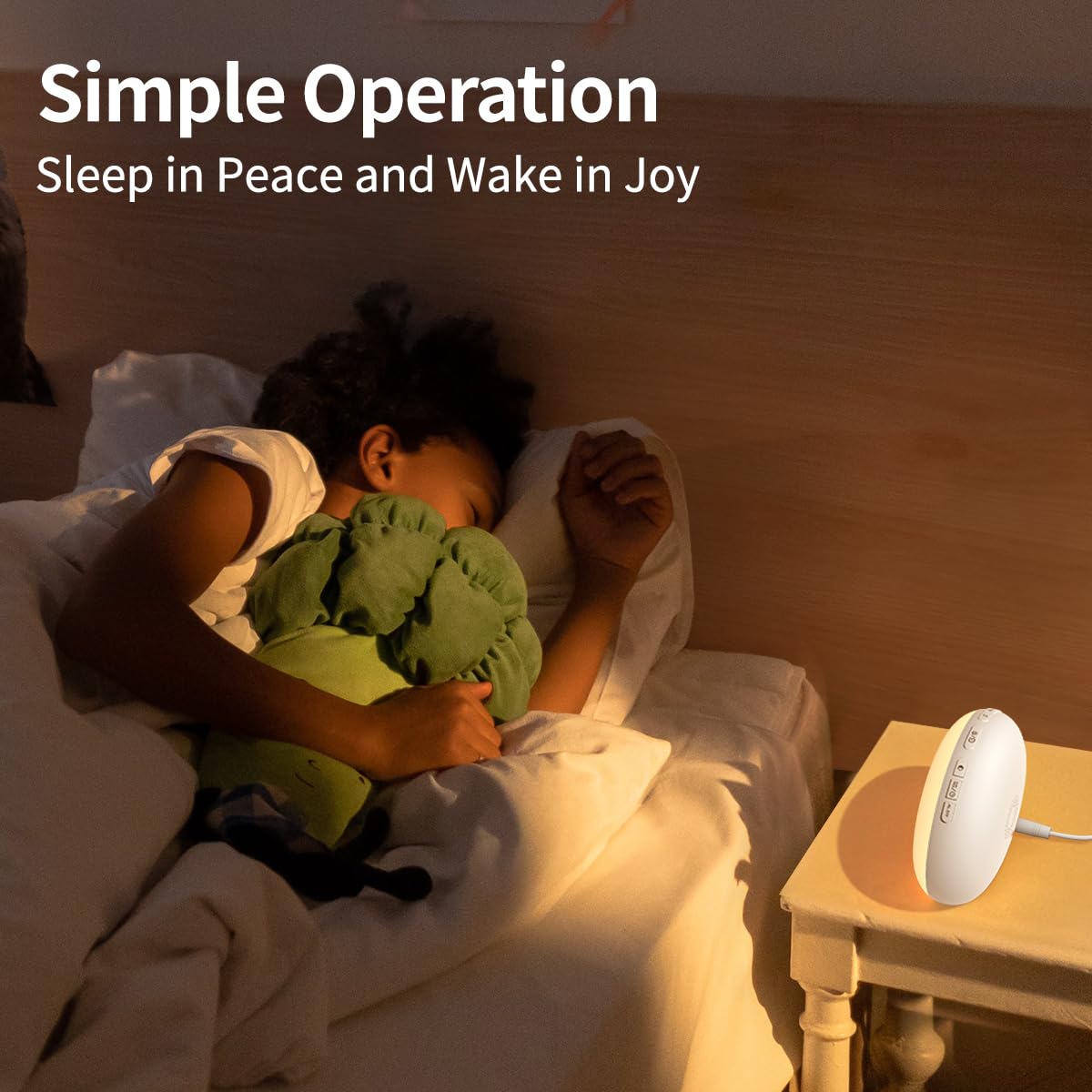 Buy OrangeLight Wake Up Light Sunrise Alarm Clock with Sunrise