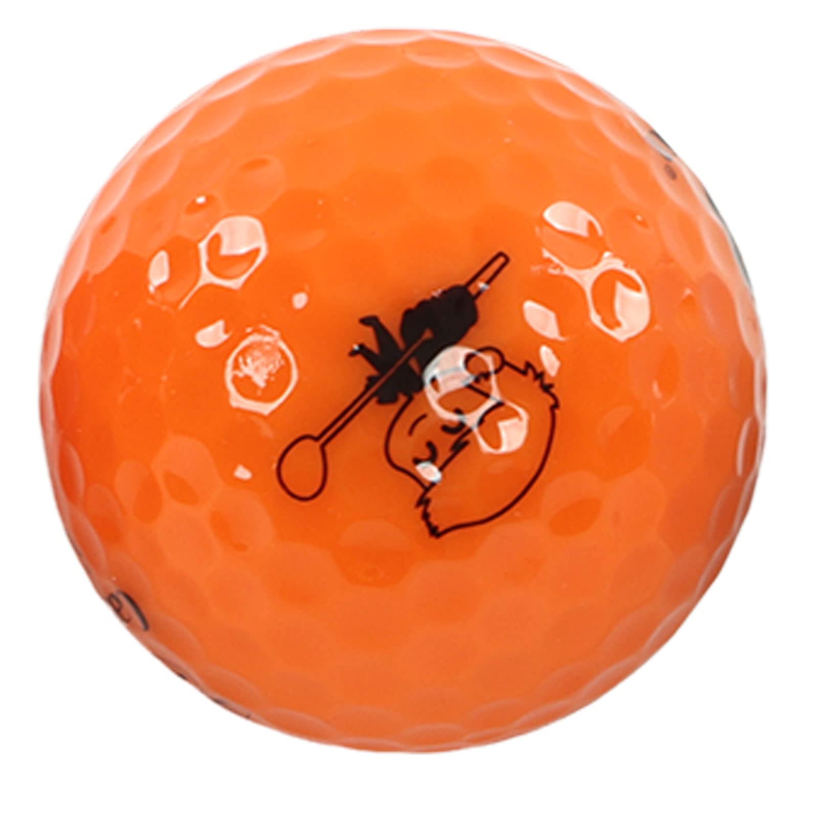 Jiawu Damen-Golfball-Set für Einsteiger, 24 Stück Gummi-Golfbälle mit Feiner Verarbeitung, Idealer Ersatz für Beschädigte Bälle