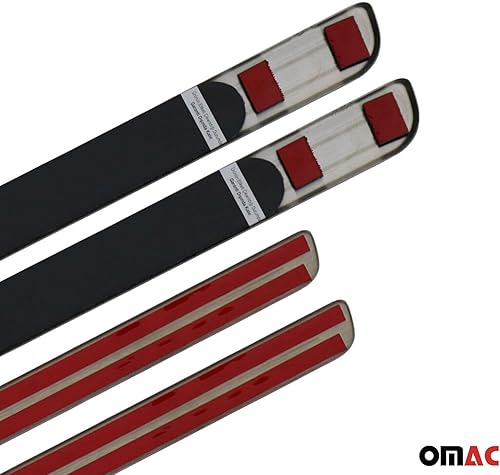 Miniatura 9 de OMAC Protector de placa de umbral de puerta para VW Tiguan 2018-24 exclusivo acero inoxidable