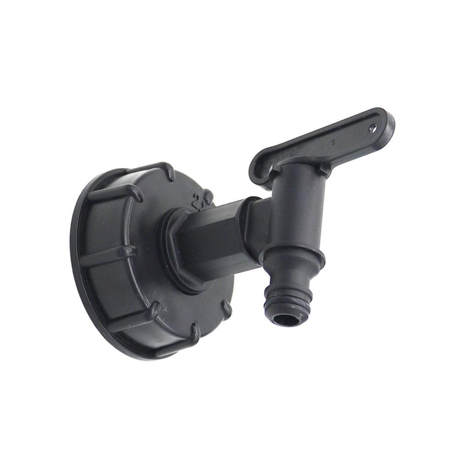 Adapter złącza węża 60 mm do 3/10.2 cm gwint wewnętrzny Ibc zbiornik zawór wylotowy 15 mm interfejs ogrodowy nawadnianie podłączenie kran 1000L Ibc akcesoria do zbiornika 2 szt