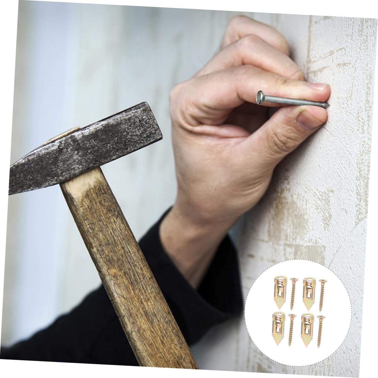 CIYODO 10pcs Wall Fasteners for Drywall Plasterboard Fixing Screws Tapping Screws Professional Hardware Parts