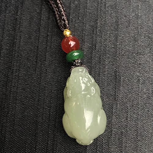 Collier Feng Shui Boucle d'Harmonie et Talisman Dragon Porte-Bonheur