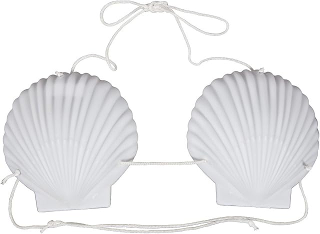 Adult Hawaiian Shell Bra - One Size