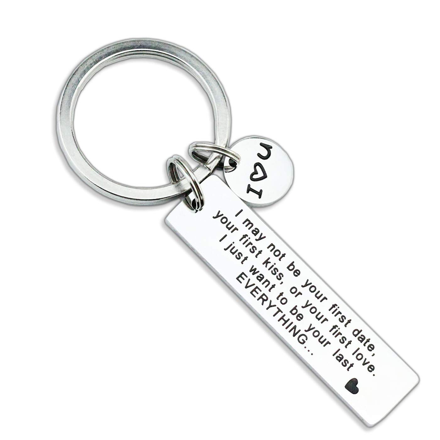 KivoslivizBoyfriend Keychain I Love You to The Death Star and Back Gifts for Couple(More Versions)