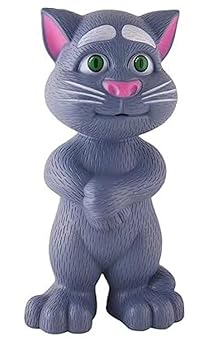 Talking Tom Cat Musical Toy, Interactive Cat Figure for Kids