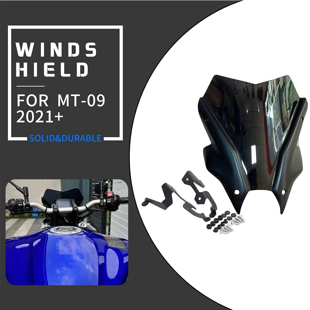 Amazon | ツーリング フロントガラス ウィンドスクリーン 交換用 MT-09