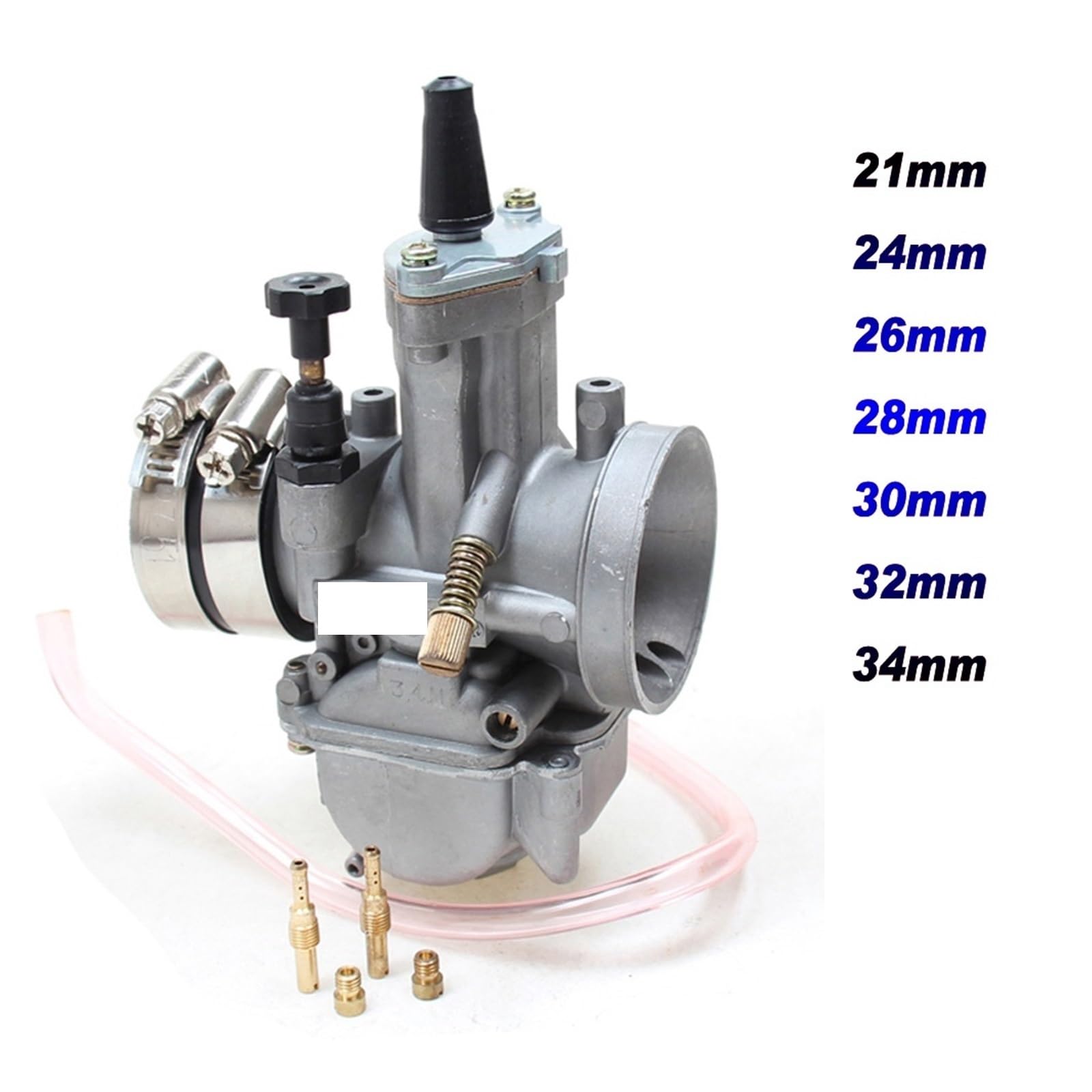 Para Yamaha para Mikuni para OKO para ATV motocicleta carburador Universal para 21 24 26 28 30 32 34 2T 4T de(26MM OKO)