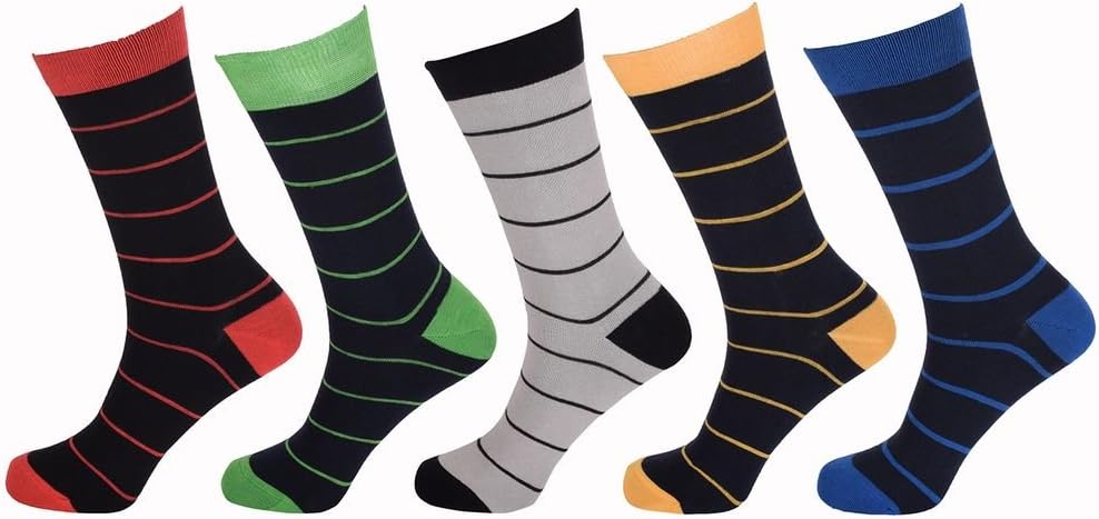 Crew Length Cotton Men Sports Socks for Running Sports Gym, Anti Breathable Softness Durable