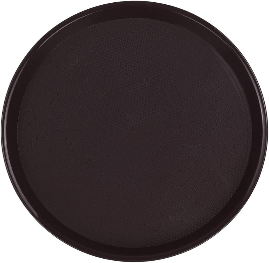 Plastic Round Serving Tray, 6 Packs