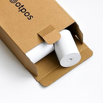 OTPOS 10 Rolls for Square Terminal Printer Paper, 2-1/4