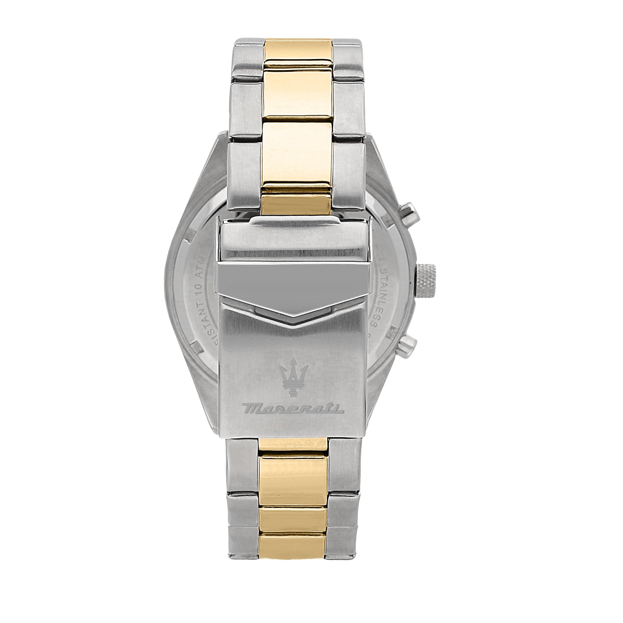 Maserati Orologio da uomo, Collezione Competizione, in Acciaio, PVD Oro, con cinturino in Acciaio inossidabile - R8853100021