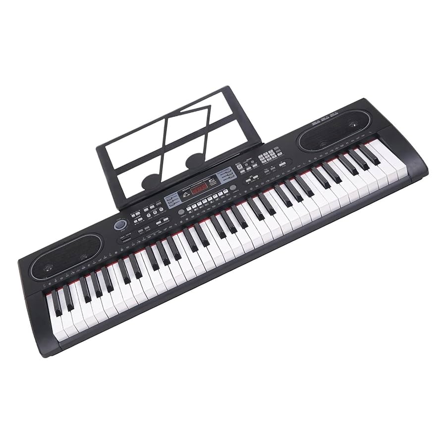 鍵盤楽器 Keyboard Amazon | 61 キー音楽鍵盤楽器ポータブルピアノキーボード