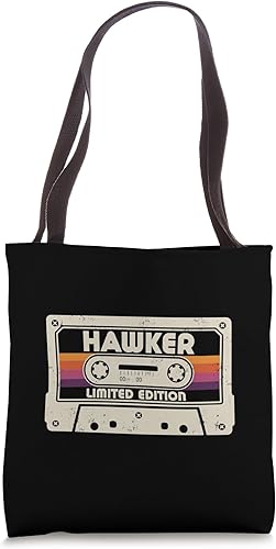 HAWKERJob Title, Vintage Career Tote Bag