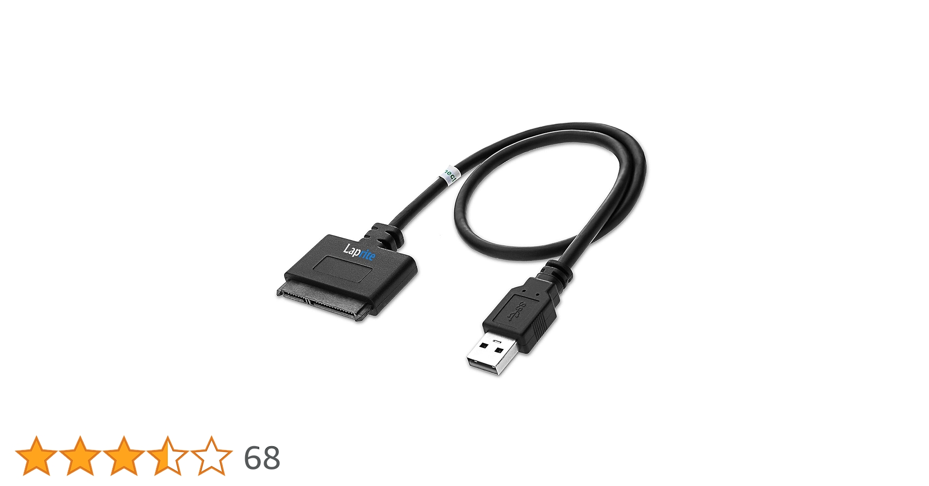 Laprite USB 3.0 to 2.5" SATA 22P (7Pin + 15Pin) III Hard Drive Adapter Cable - SATA to USB 3.0 Converter for SSD/HDD Hard Drive Adapter Cable w/UASP Laprite USB 3.0 to 2.5" SATA 22P (7Pin + 15Pin) III Hard Drive Adapter Cable - SATA to USB 3.0 Converter for SSD/HDD Hard Drive Adapter Cable w/UASP