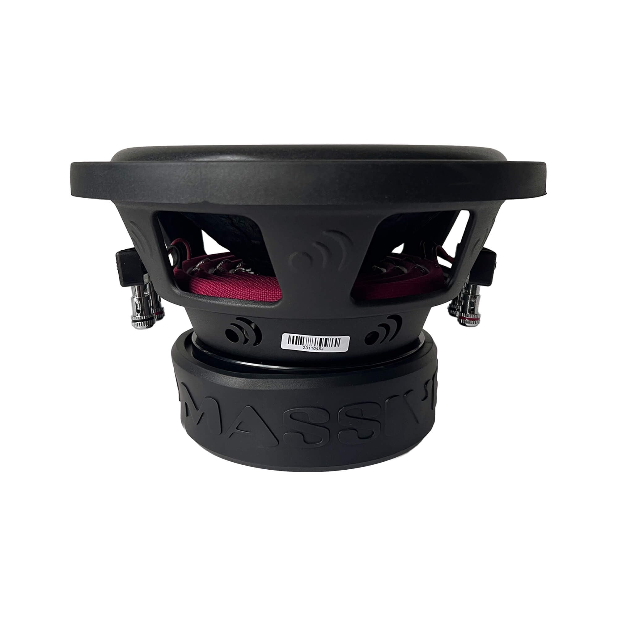 Massive Audio GTX104H - 10" 800 Watts RMS / 1600w MAX Dual 4 Ohm Subwoofer for Controlled deep bass