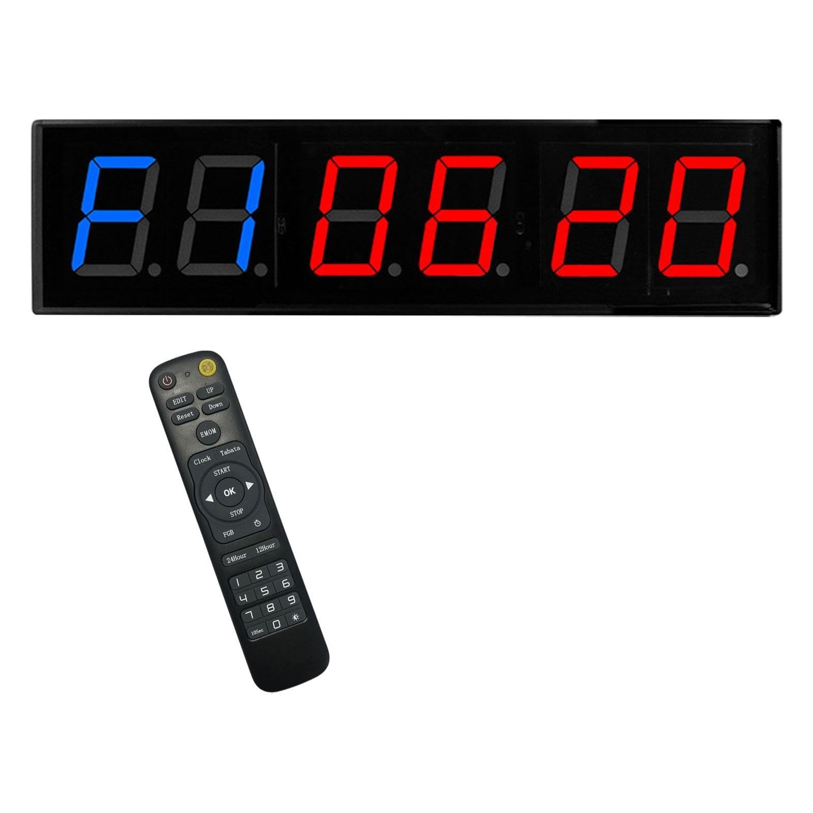 Gym Timer Boxing Timer Workout Accessories Gym Clock Interval Training Timer|Sporting Goods| Fitness Running & Yoga| Fitness Technology| Stopwatches-image-37