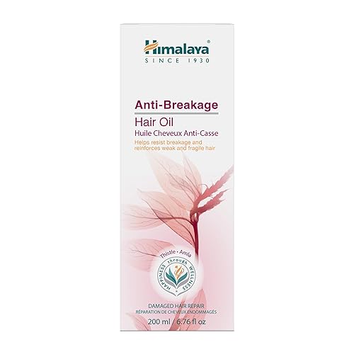 Miniatura 2 de Himalaya Aceite capilar antirotura con cardo y amla para cabello dañado y puntas abiertas 6.76 oz (6.8 fl oz)