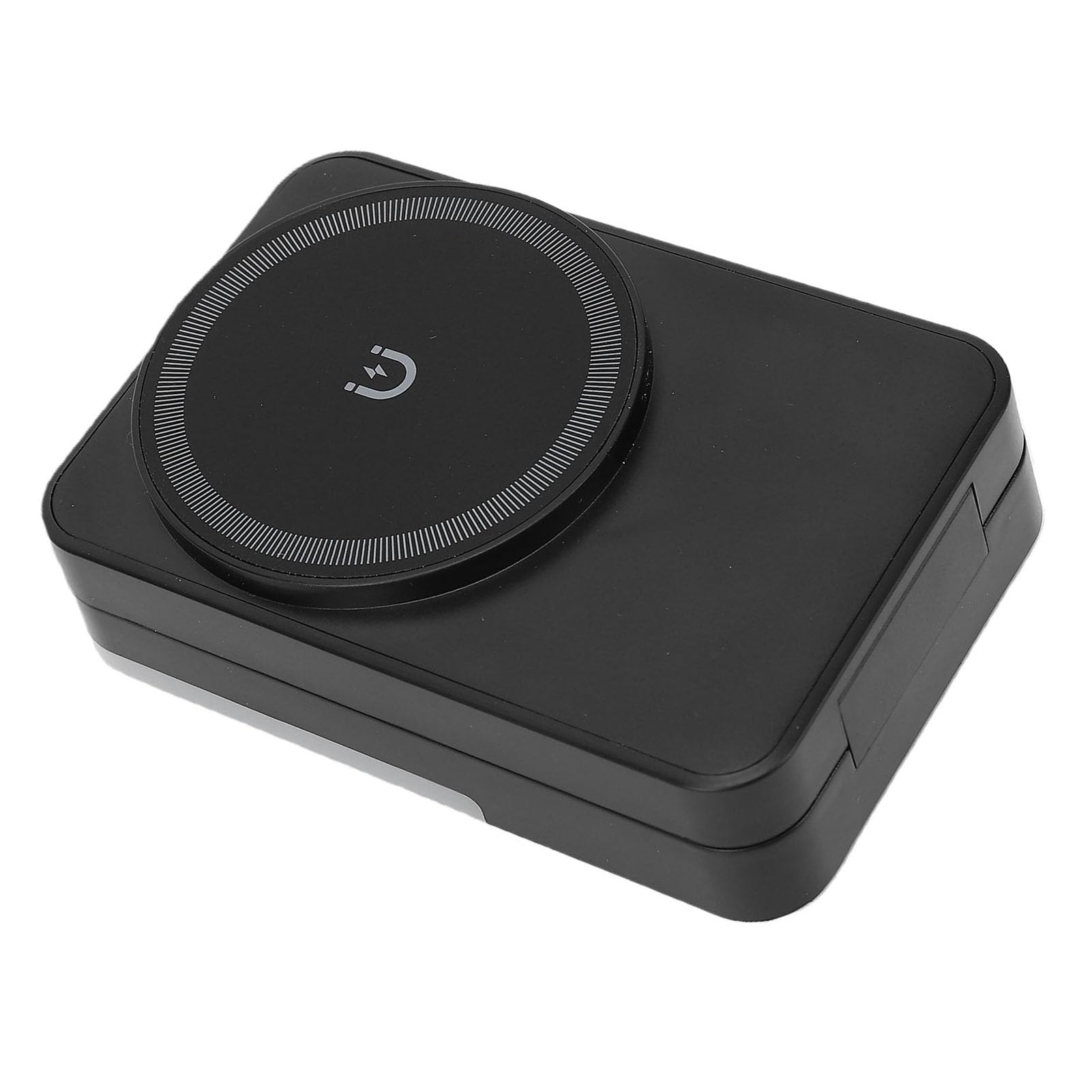 Fabater Caricabatterie Wireless, Supporto di Ricarica Magnetico Pieghevole 3 in 1, Base di Ricarica Rapida da 15 W per Telefono, Orologio, Auricolari (BLACK)