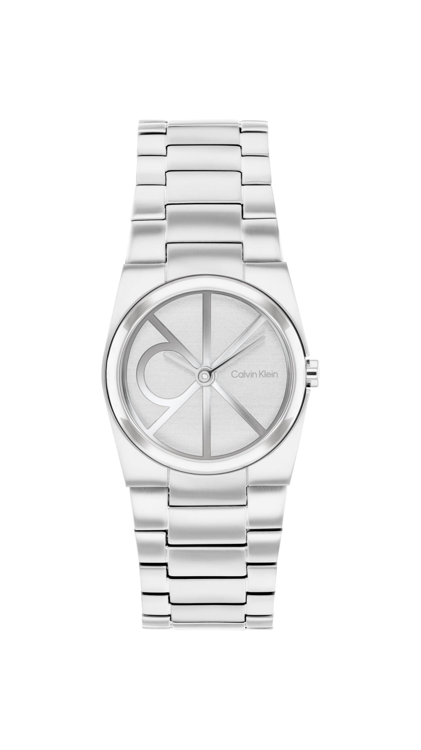 Calvin Klein Women's Ck Unite Stainless Steel Watch, Silver, Women