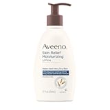 Skin Relief Moisturizing Lotion for Very Dry&comma; Itchy Skin with Soothing Triple Oat & Shea Butter Formula&comma; Fragrance Free&comma; 12 Fl&period; Oz