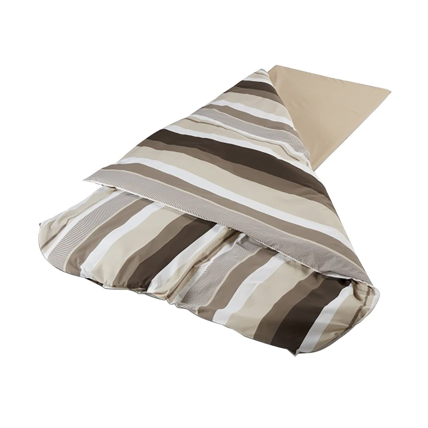 Duvalay Couchage Grand Confort : Coffee Cream - 77 x 190 x 2,5 cm (Couette 190 x 135 cm)