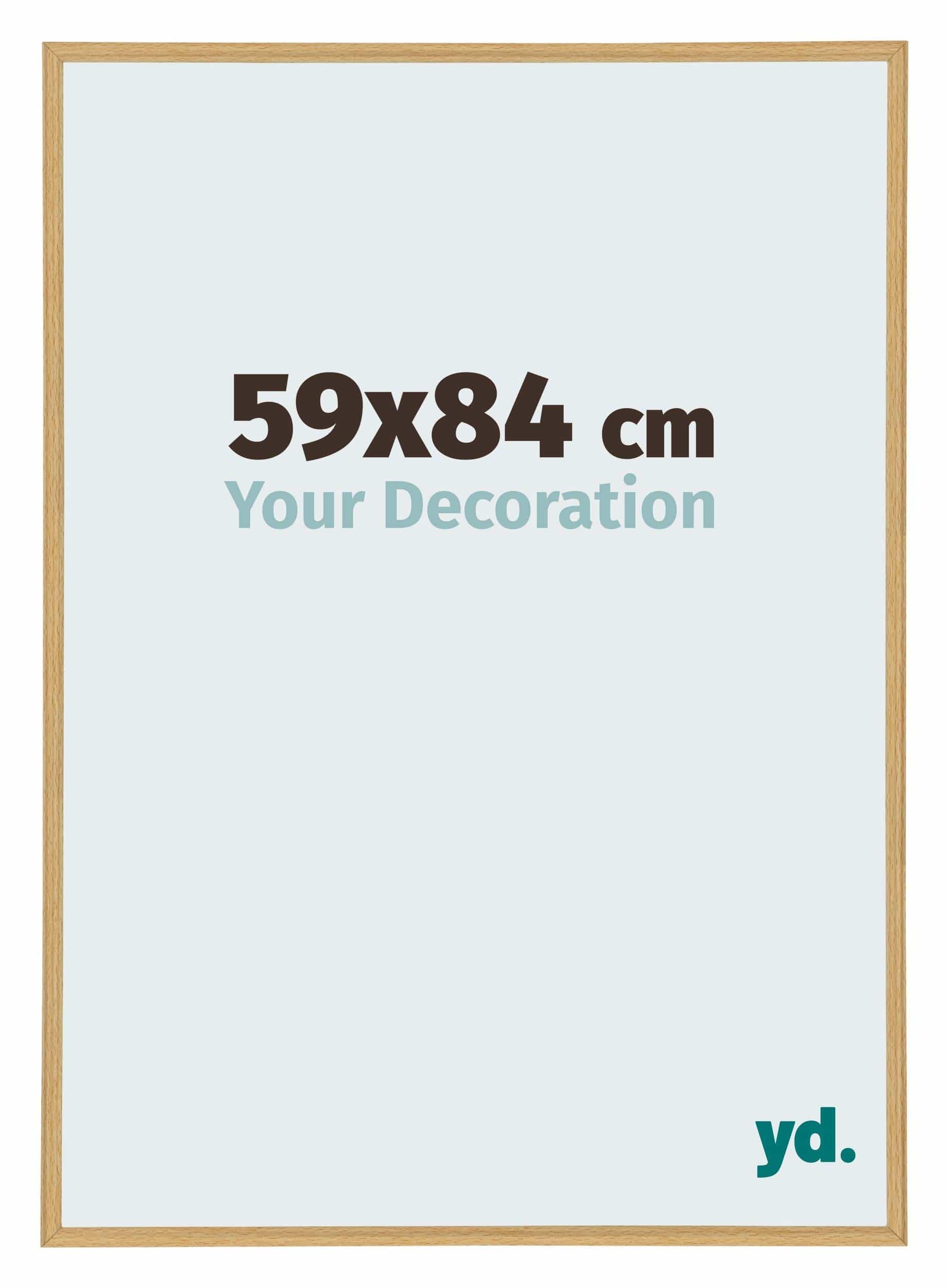 Your Decoration - Puzzle frame 59x84 - Beech Light - Puzzle frame 1500-2000 Pieces - Plastic Photoframe - Annecy