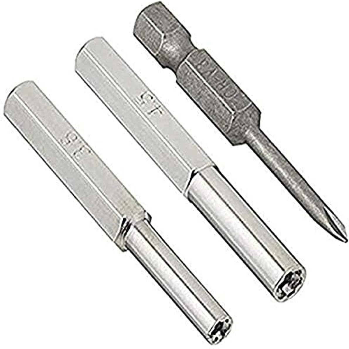 ATK252 3 Piece Security Bit Set for Nintendo Products: 3.8 mm & 4.5 mm Nut Setters plus Triwing