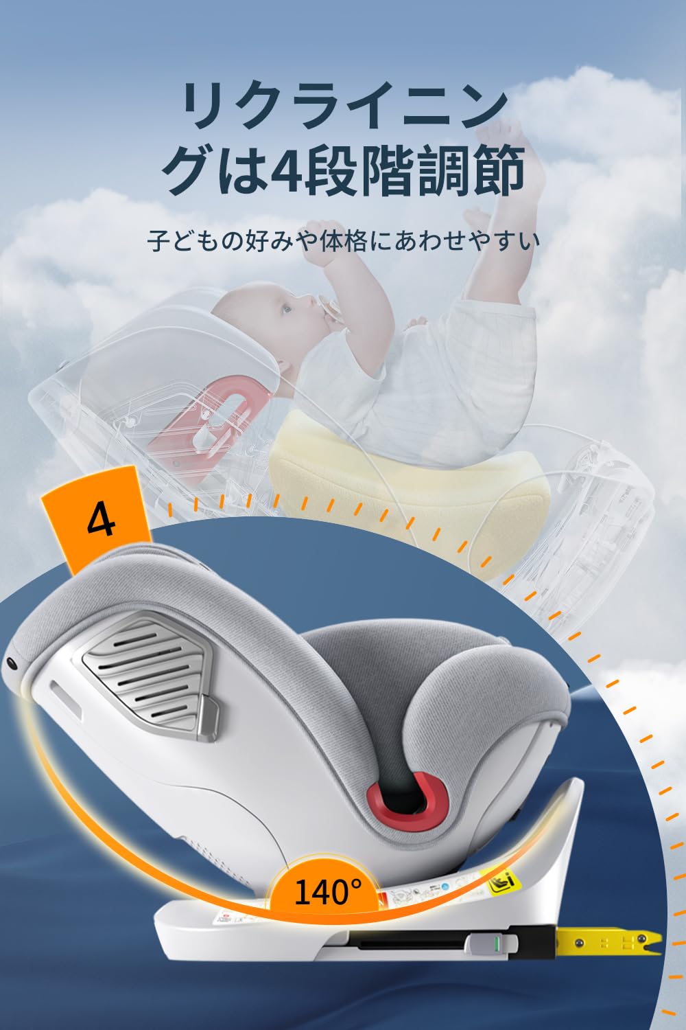 ✨新品✨　チャイルドシート [R129適合 （i-Size）基準/ISOFIX固定 0か月 Amazon | Memypers チャイルドシート [R129適合 （i-Size）基準/ISOFIX