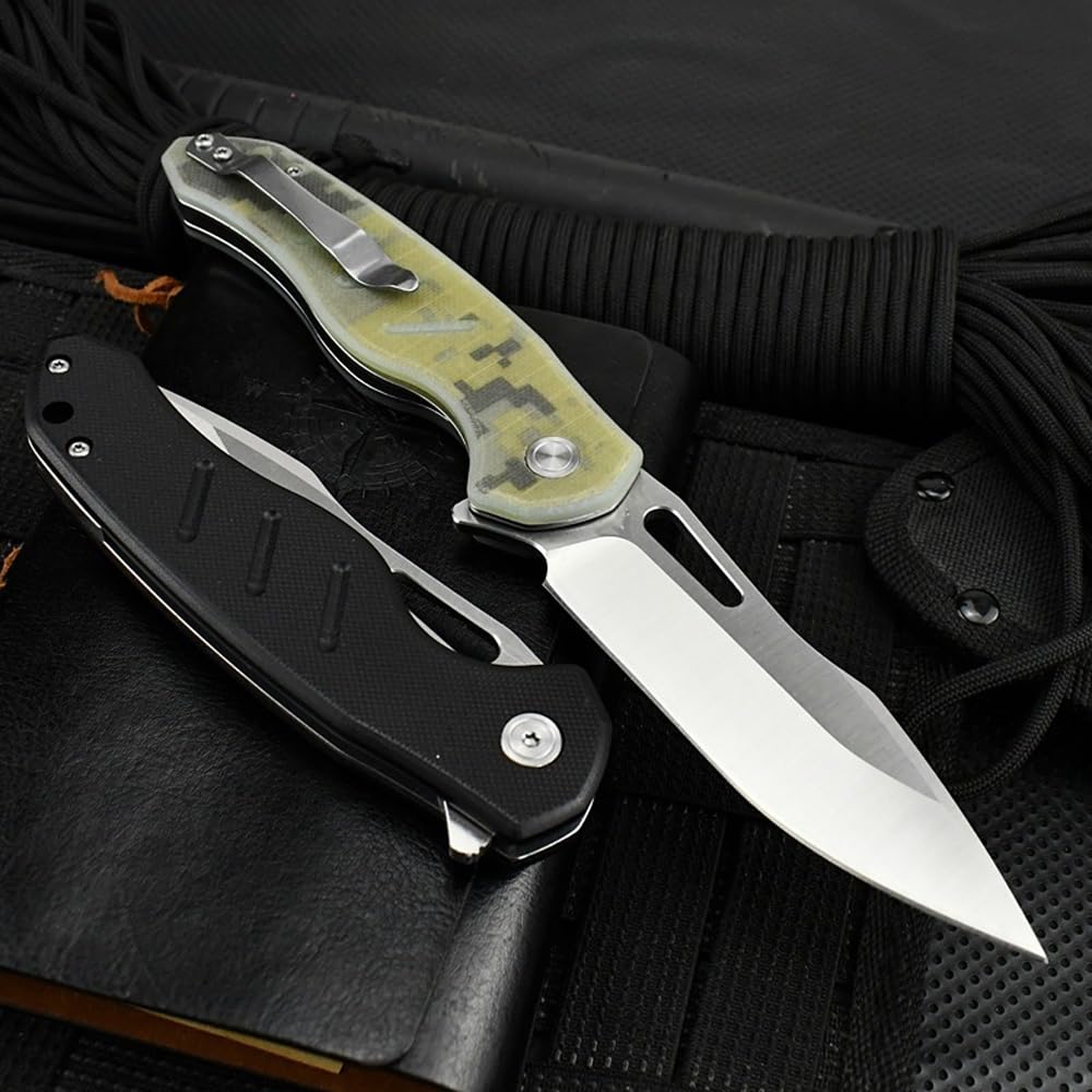 tanto Couteau de Poche Pliant Camping et la Survie