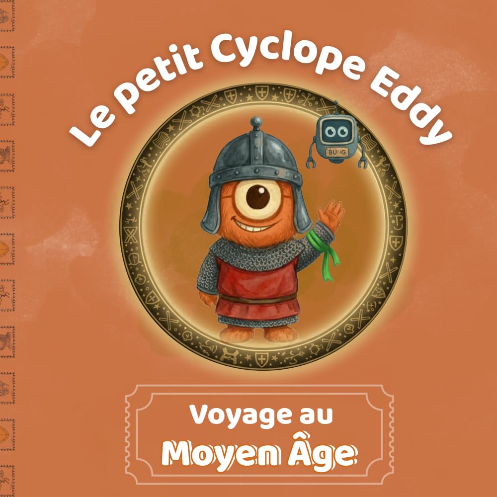 Le petit Cyclope Eddy voyage au Moyen Âge: Une première découverte du Moyen Âge (3-5 ans) (Le petit Cyclope Eddy : les voyages de la découverte)