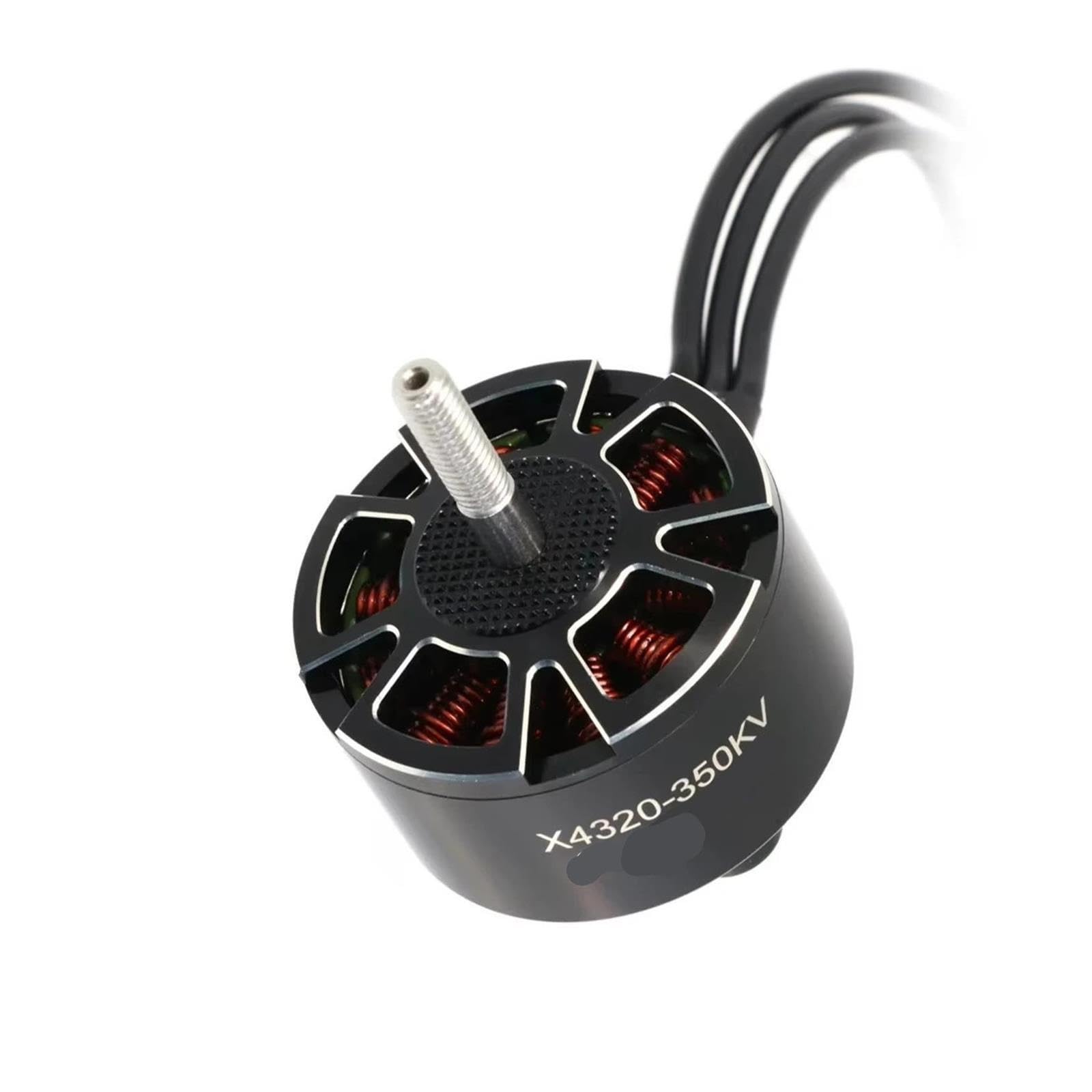 Compatibile con il motore brushless UAngel X4320 350KV | Motore brushless 4320 350KV, albero da 6 mm, 3-8S, alta velocità, adatto for droni ad ala fissa telecomandati.