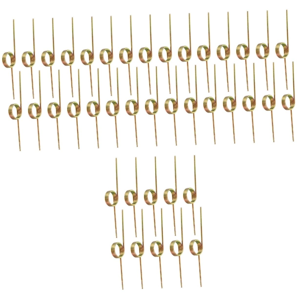 HOOTNEE 4sets Small Spring for Torsional Spring Easy to Install Replacement for Trash Can Lid 10pcs*4