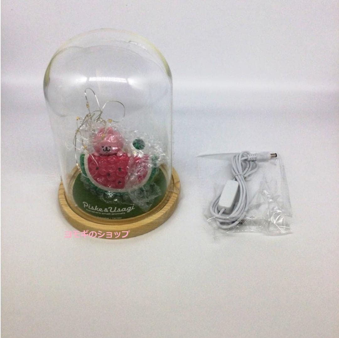 台湾　カナヘイの小動物　スイカ　デザイン　フィギュア　LEDライト Amazon | 台湾 カナヘイの小動物 スイカ デザイン フィギュア