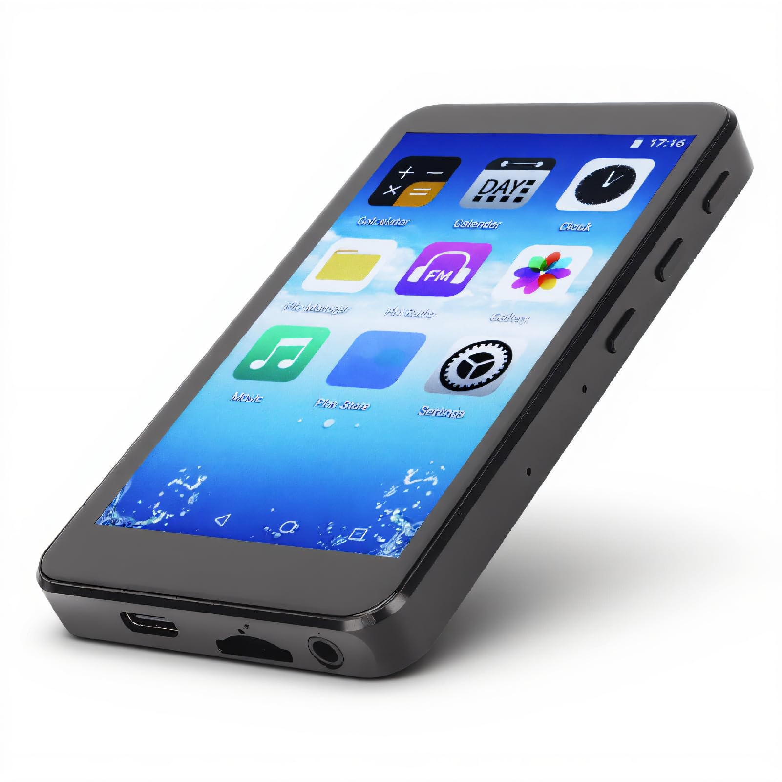MP3 Player with Bluetooth Speaker Portable HiFi Sound Music Player with Voice Recorder HD Noise Reduction MP3 MP4