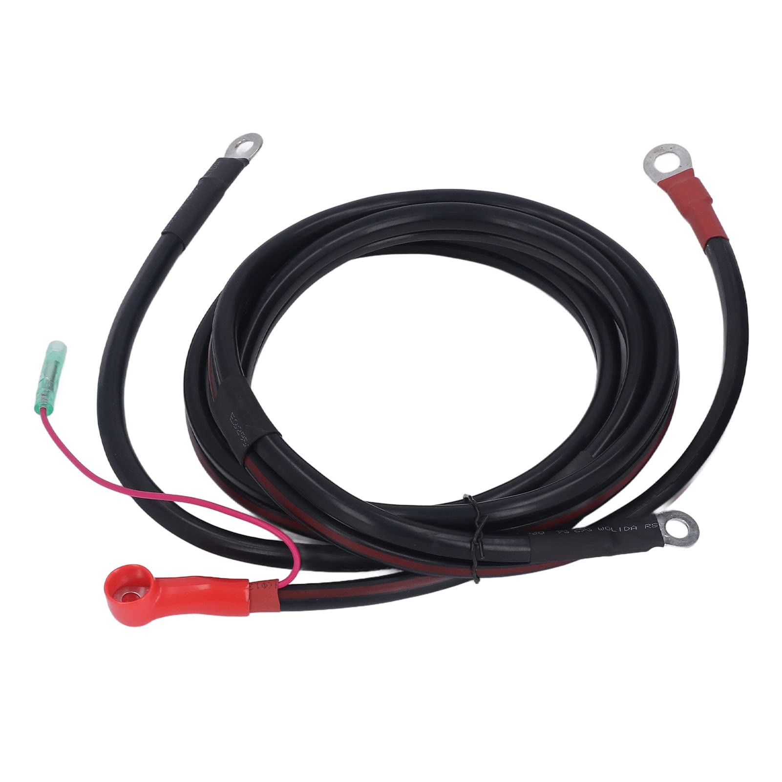 Dioche Câble de Batterie de Remplacement en Cuivre Pur Outbo2M pour Moteur Hors-bord Parsun - étanche et Anti-poussière, Facile à Installer