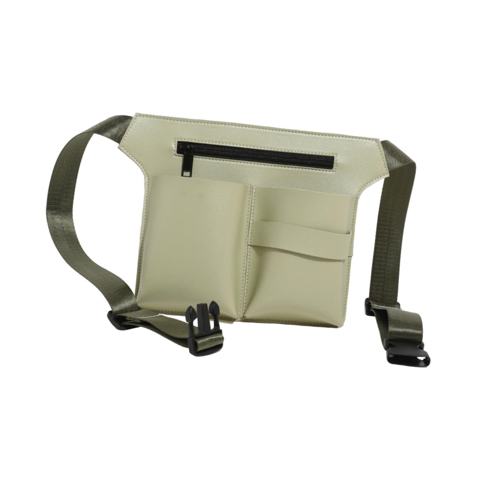 calandis ™ Hairdresser Fanny Pack Half Waist Apron Cosmetology Bag Hipster Barber Apron Green | Styling Capes & Gowns | Salon & Spa Equipment-picture-40