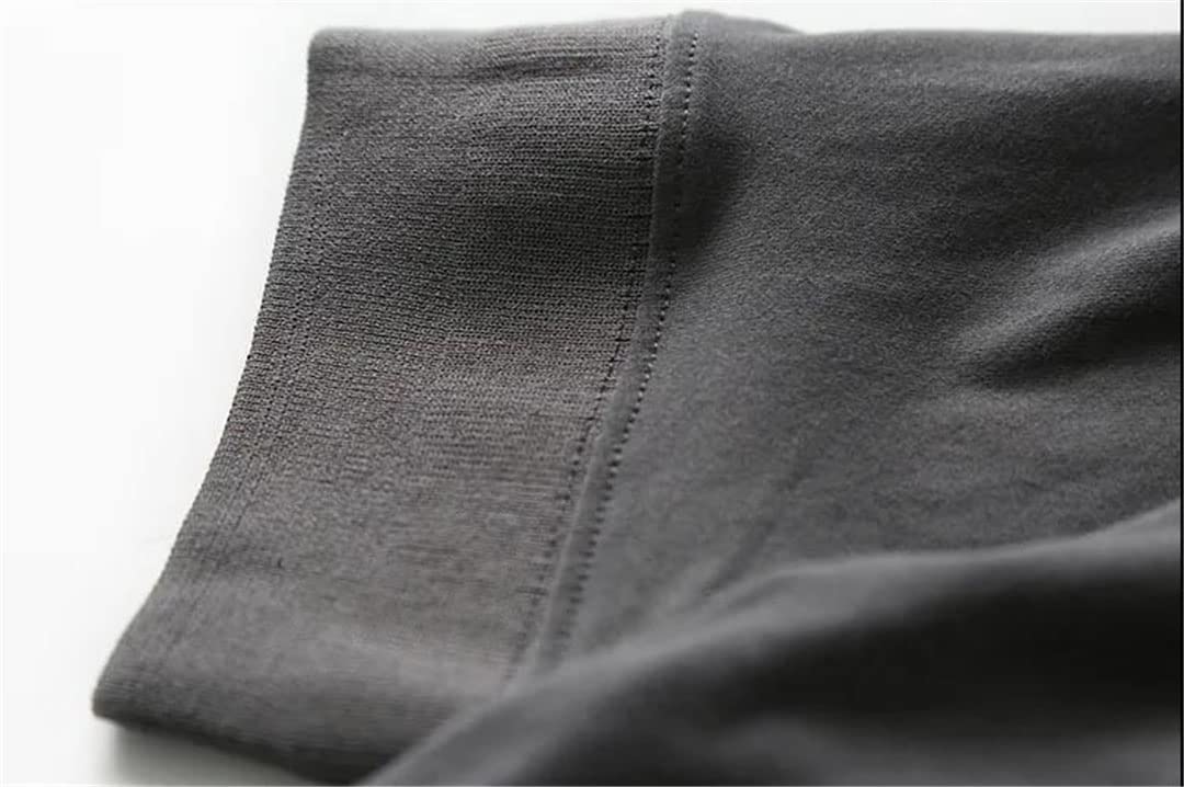 Vogrtcc Camiseta de manga corta con cuello Henry para hombre, algodón lavado, estilo casual