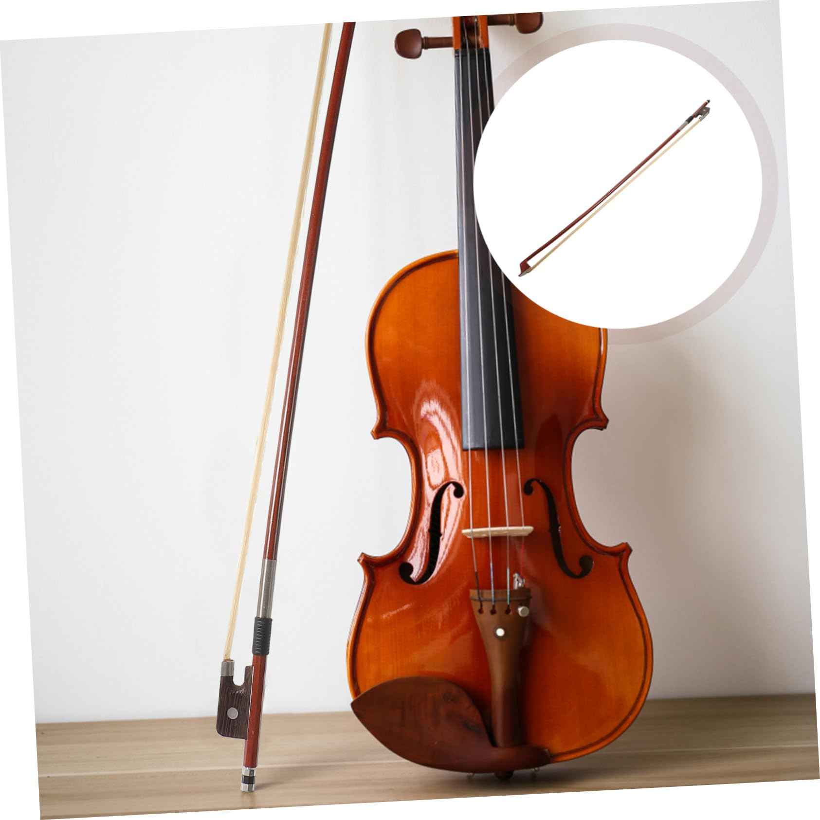 BESPORTBLE Archetto Per Violoncello in Crine Di Cavallo 3/4 Legno Brasiliano Bilanciato Accessorio Musicale Per Musicisti Esperti e Studenti
