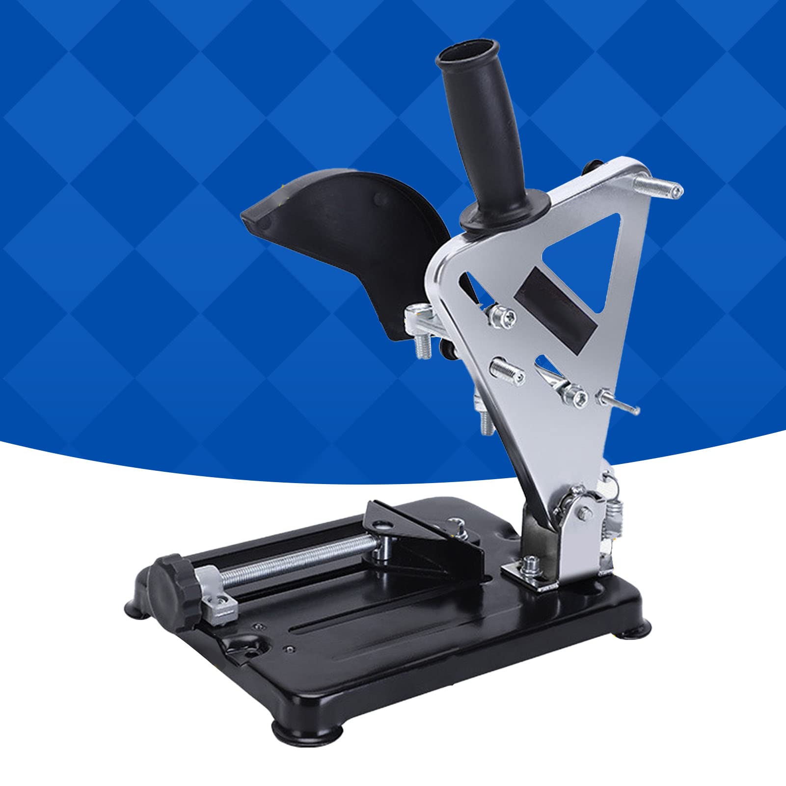 Soporte Fijo para Amoladora Angular 100 125, Hierro, Corte Preciso