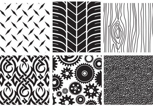 Autumn Carpenter Designs 6 Different Manly Texture Sheets Sugarcraft Cake Decorating Cupcakes Cookies
