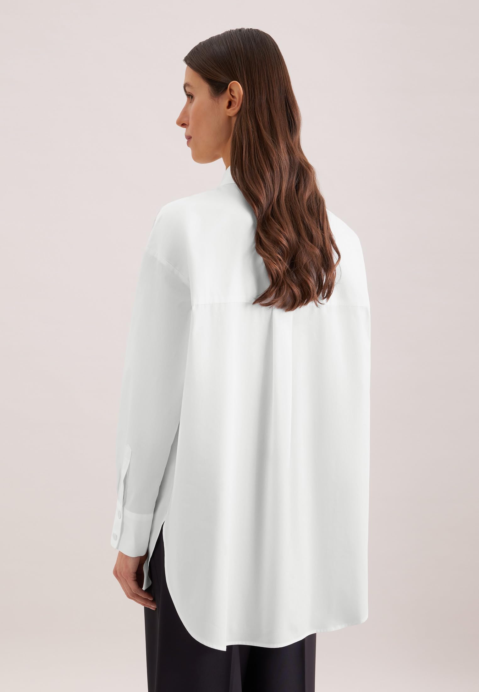 Seidensticker Damen Oversized Fit Langarm Hemdbluse Bluse