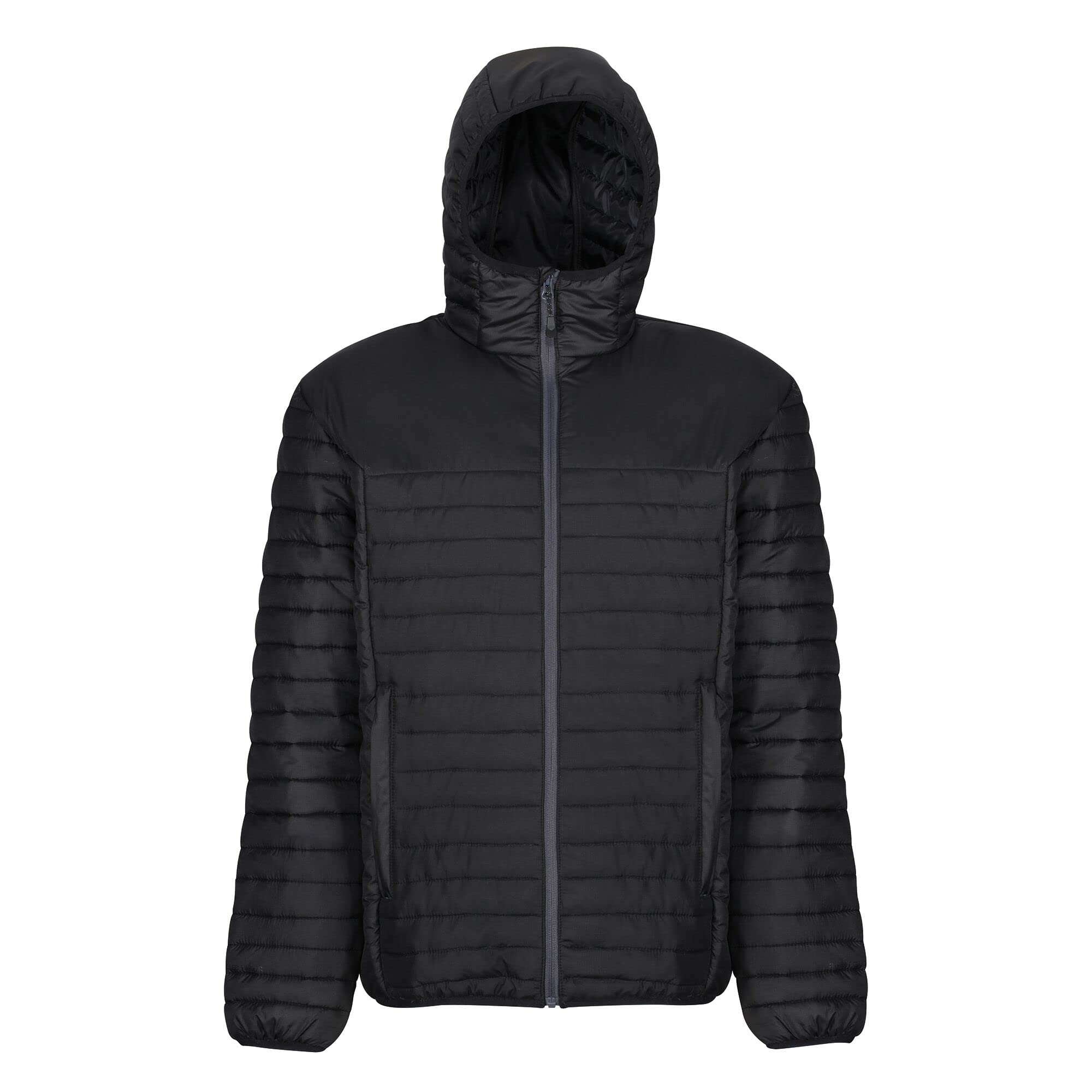 Regatta Professional Mens H/Mrecycledinsjacket Hooded Jacket, Black, M EU