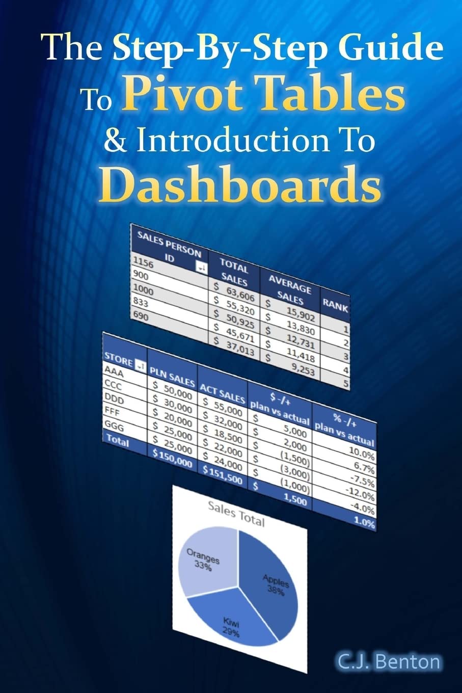 The Step-By-Step Guide To Pivot Tables & Introduction To Dashboards (The Microsoft Excel Step-By-Step Training Guide Series)