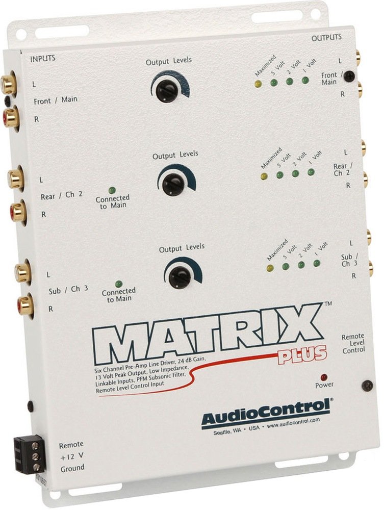 Audio Control 6-Channel Line Driver, White