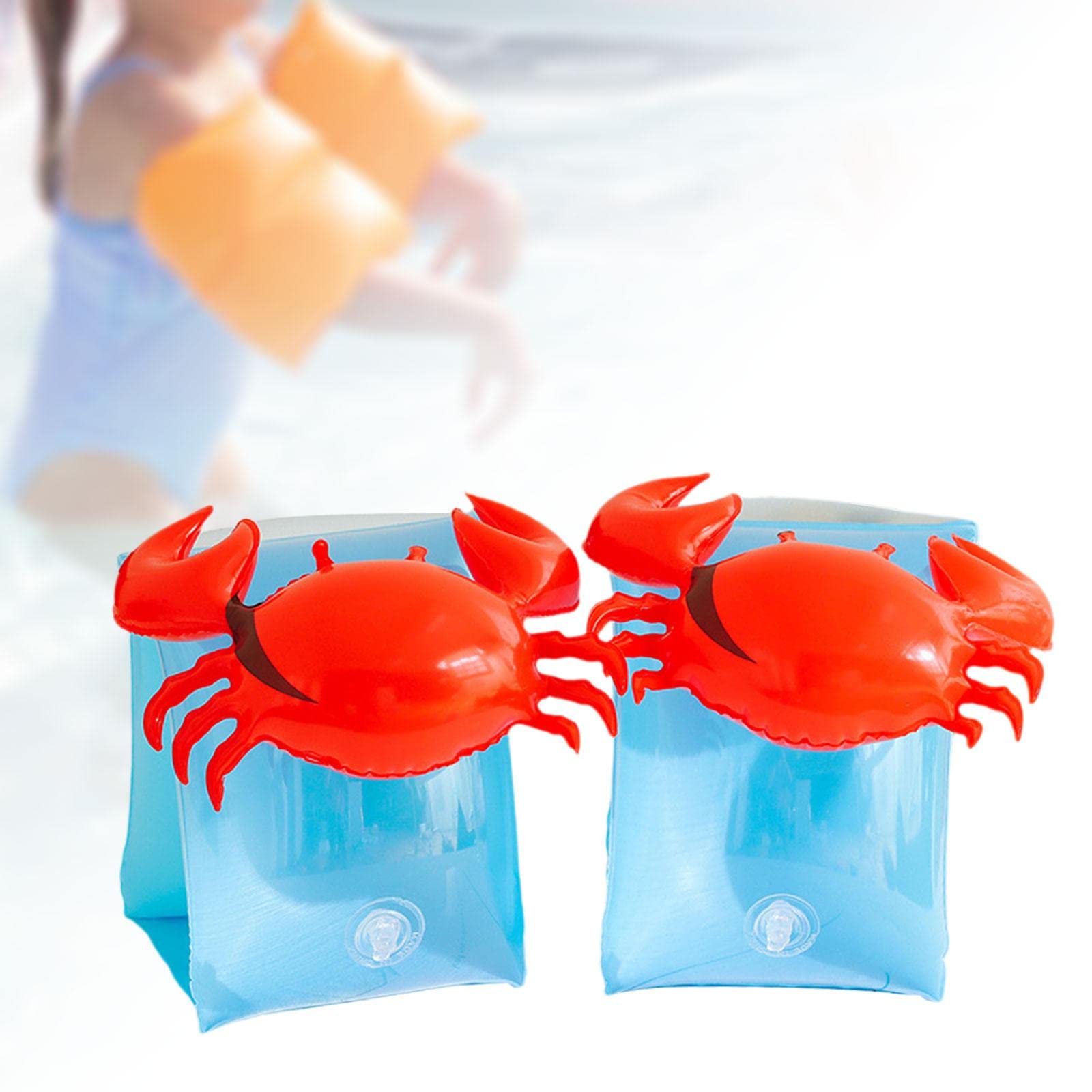 2 brazaletes inflables para adultos para niños, tubo, piscina, natación, color aleatorio, 26 x 15 cm
