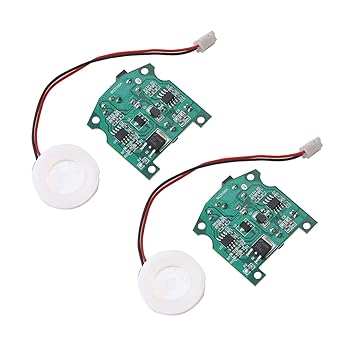 OCESTORE 2 Pack DC 3.7V-12V D20mm 113KHz Ultrasonic Mist Maker Atomization Maker Module DIY Humidifier with PCB module