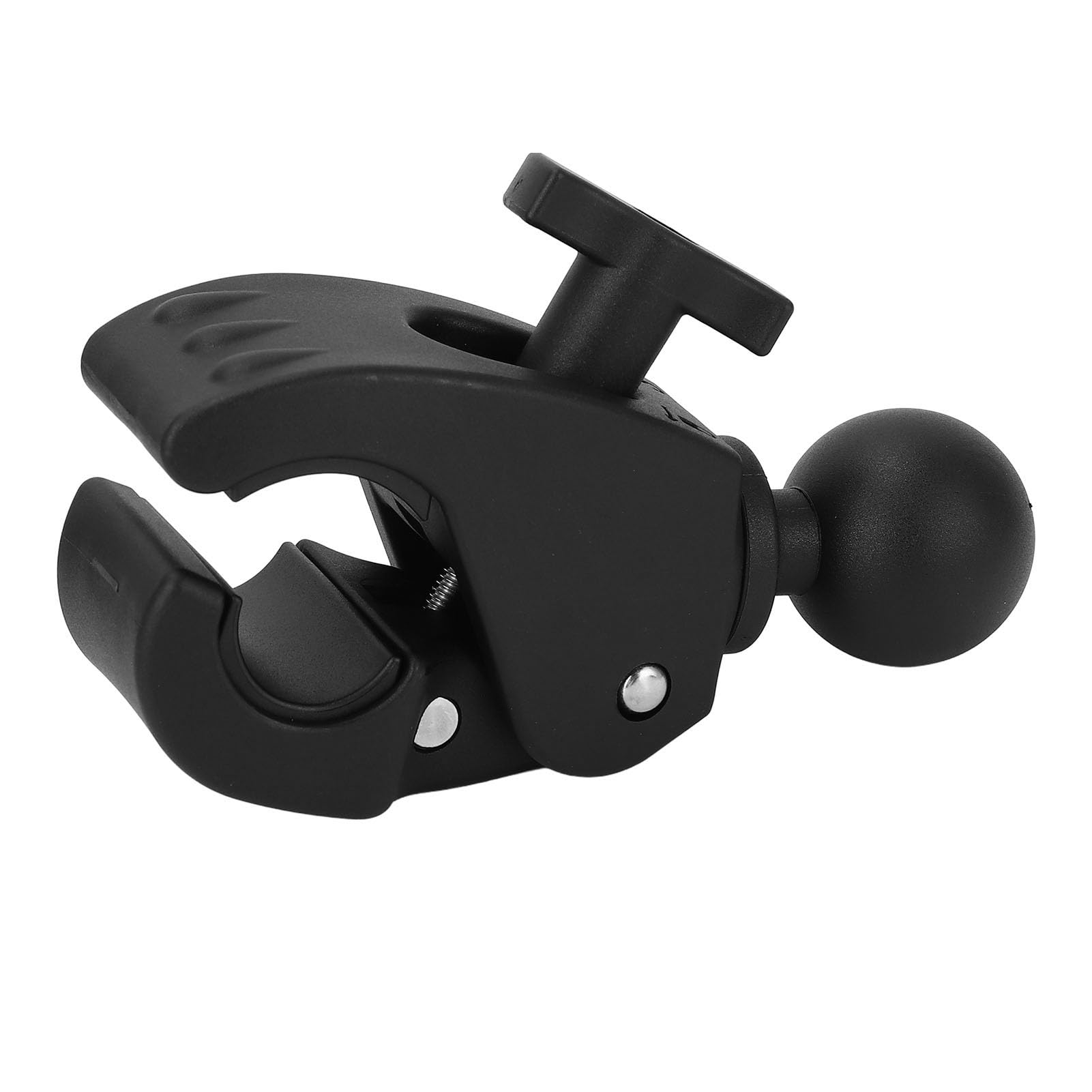 Adapter do mocowania tabletu z głowicą kulową Zacisk szybkiego zwalniania Nie wymaga wiercenia w przypadku 26 szyn o średnicy 53 mm Bezpieczny stojak na aparat telefoniczny do