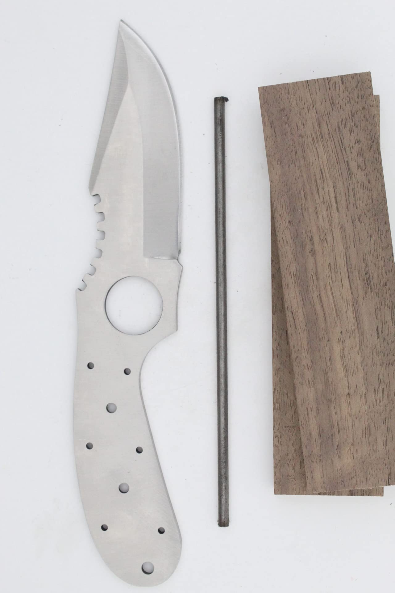 YUKON SKINNER KNIFE MAKING KIT - S183 - KNIFE MAKING SUPPLIES - (S183 WALNUT)