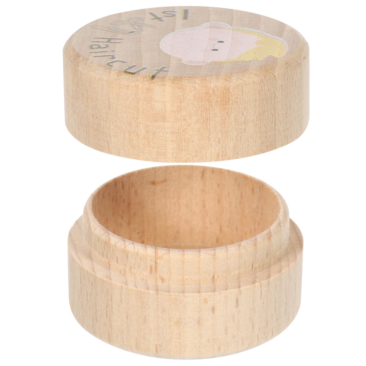 Holibanna Caja De Recuerdos De Corte De Pelo De Bebé Contenedor De Almacenamiento Para Primer Mechón Caja De Pelo De Bebé Para Niños Y Niñas Decoración Del Hogar Y Regalo Para Recién Nacidos
