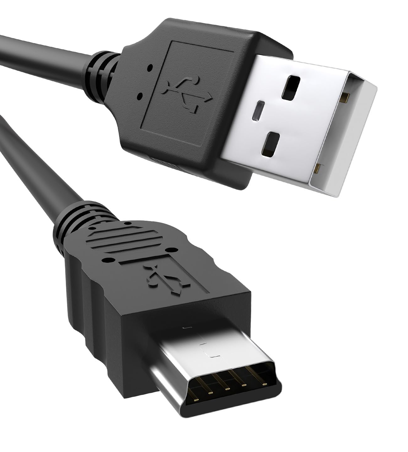Kabel Mini USB kompatybilny z Garmin GPS Navigator Kabel ładowarki GPS Zaprojektowany dla Garmin Drive 53 Nuvi DriveSmart Dezl Approach Magellan Navigon GPS Kabel zasilający do kamery Dash Cam